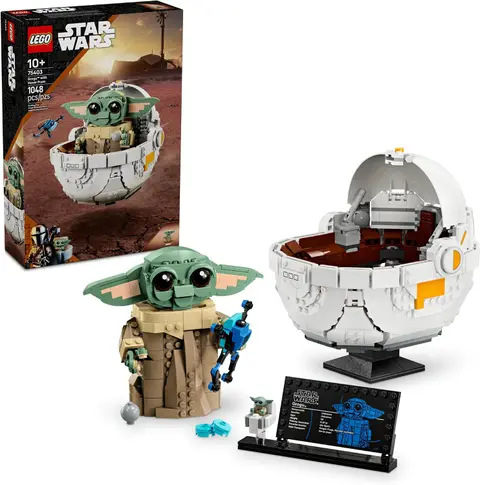 LEGO Star Wars Grogu with Hover Pram (75403)