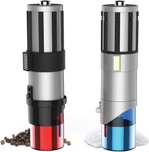 Star Wars Lightsaber Electric Salt and Pepper Mills