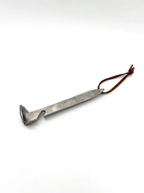 Hand-Forged Railroad Spike Bottle Opener
